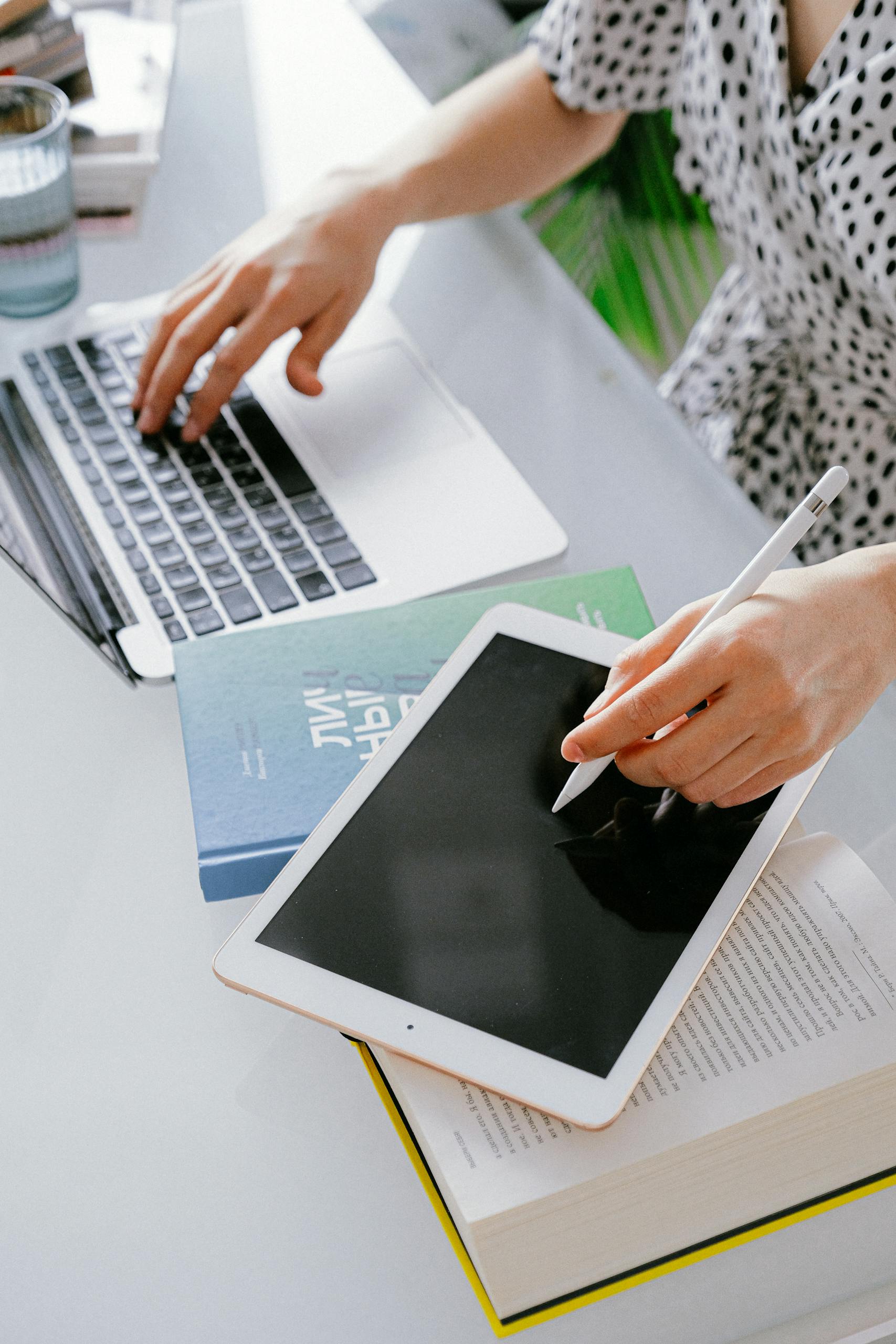 Professional web design and development workspace with dual monitors in a modern office — web design 2026